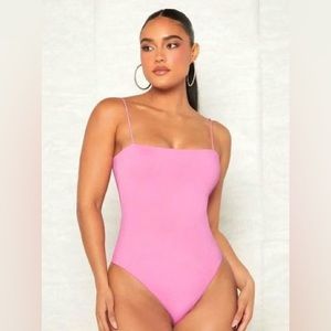 Shein Pink Bodysuit (BNWT)